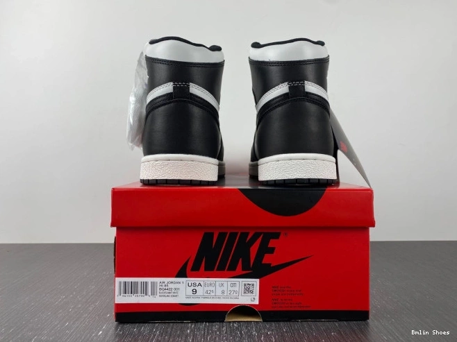 Bmlin Shoes Black BQ4422-001 Jordan 1 Retro 85 White High (2023) 0723